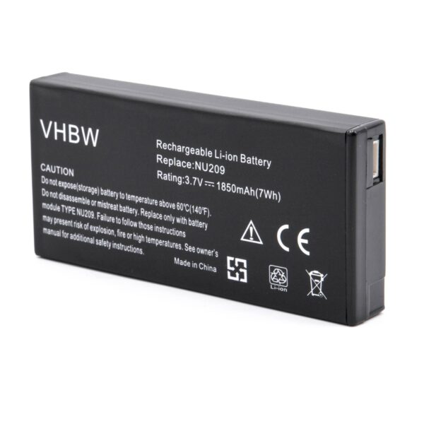 Bateria vhbw para Notebook Dell NU209, P9110, 0NU209, 0XJ547, DX481, FR463, FR465 - 1850 mAh 3.7 V Li-Ion