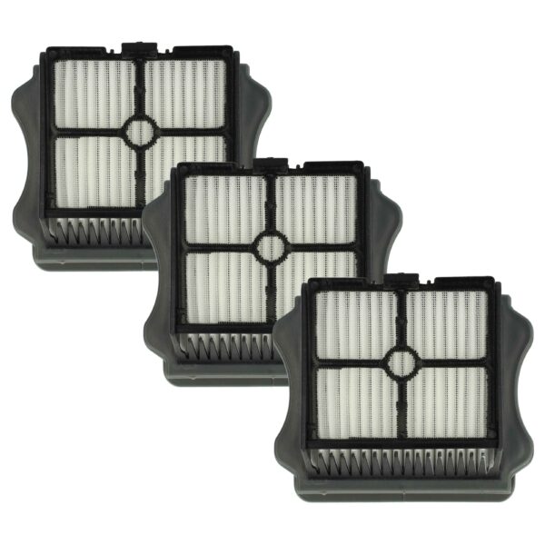Conjunto de 3 Filtros de Reposição para Aspirador Tineco Floor One S3 vhbw