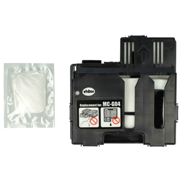 Recipiente de Tinta Residual vhbw substitui Canon MC-G04, 5813C001 para Impressora Jacto de Tinta - Preto