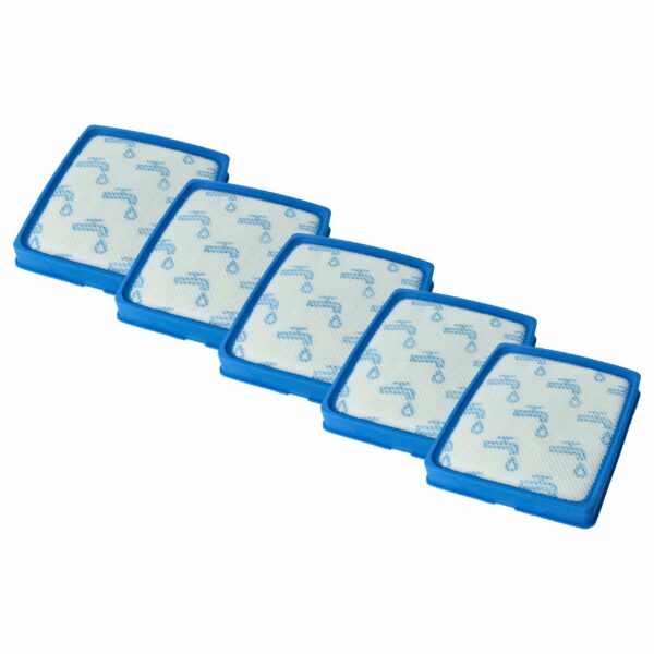 5x Filtros de entrada para substituir Philips CP0617 - Compatível com aspiradores Philips