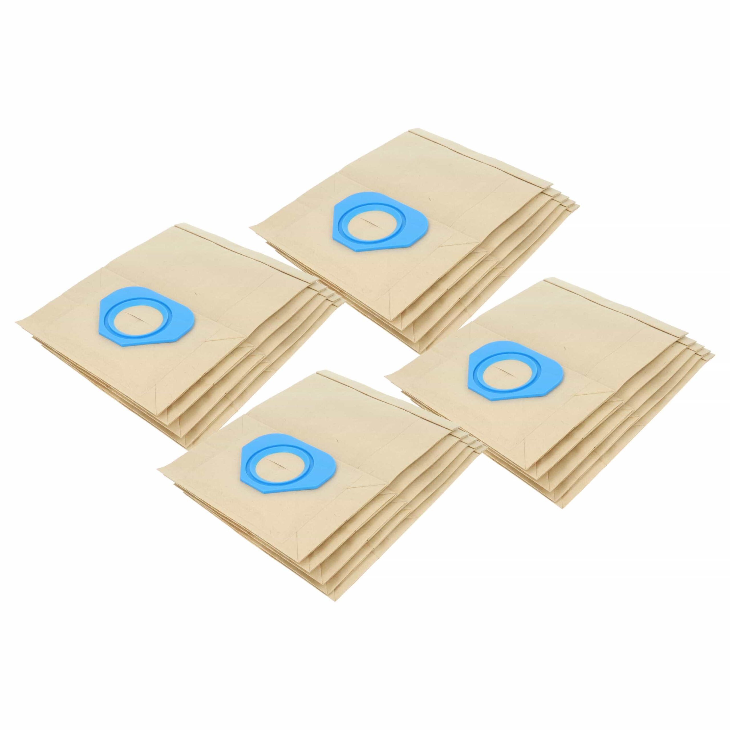 20x Sacos para Aspirador vhbw para Nilfisk 5500, 81620000, 724, 3285 - Papel