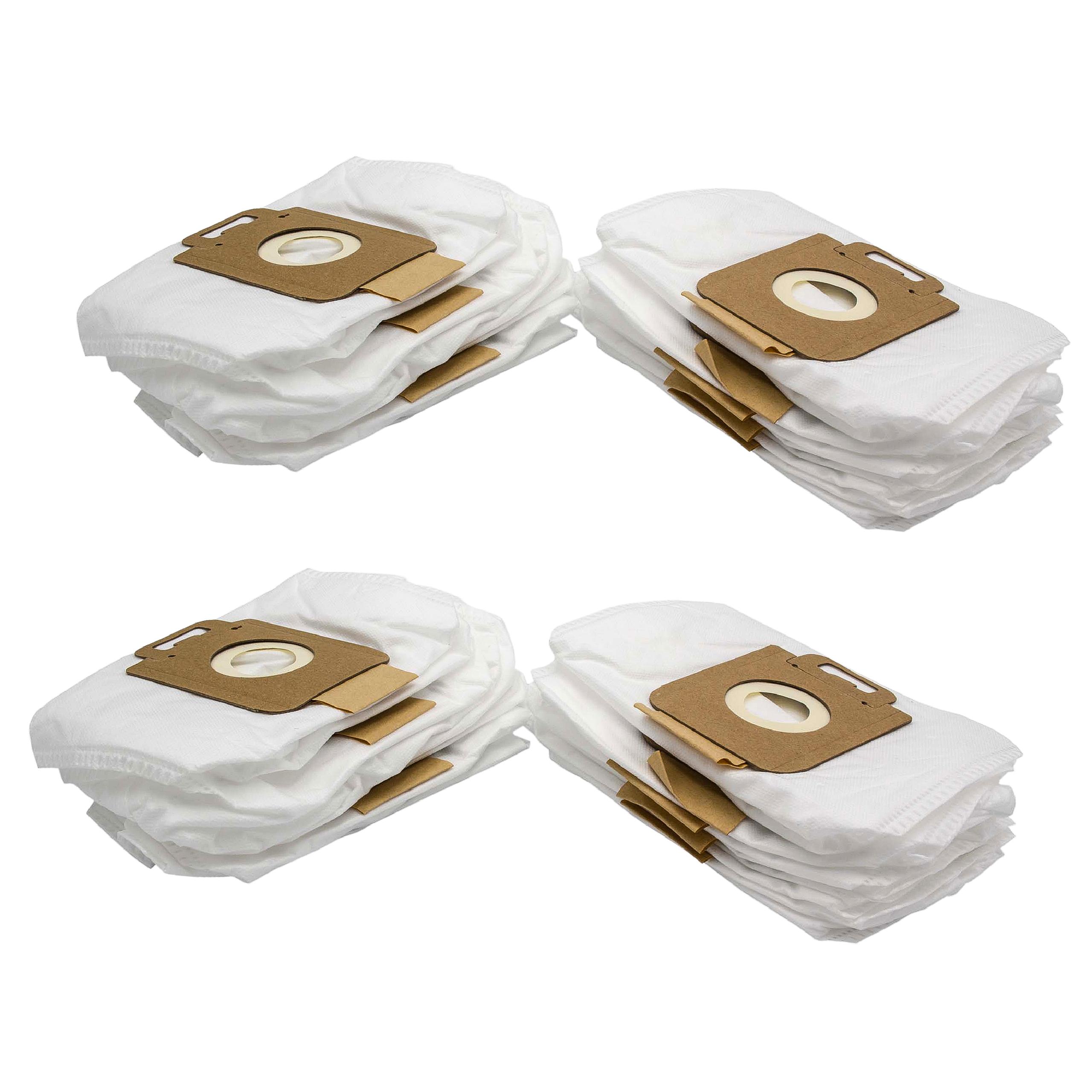 20x Saco para Aspirador vhbw em Microfibra para Philips e Nilfisk (Aichner N 172)
