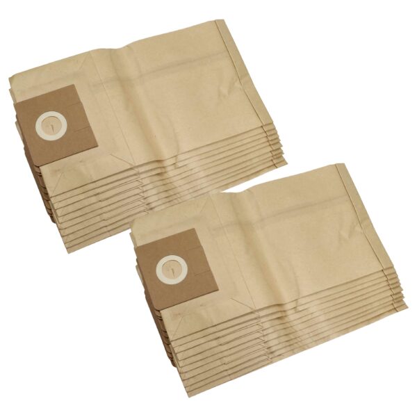 20x Sacos para Aspirador compatíveis com Kärcher 6.904-072, 6.904-076 para Aspiradores Fakir / Nilco - papel