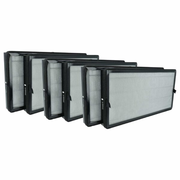Pack 6 Filtros de Carvão Ativado vhbw para Purificadores Kärcher 2.863-078.0