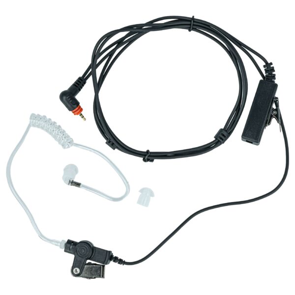 Auscultador de Segurança vhbw para Motorola SL7550 com Botão de Resposta, Clip e Cabo Fono
