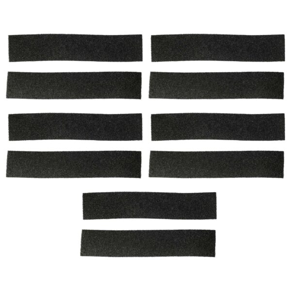 10x Filtros para Anel de Enchimento Miele 9688381, 9688380 - Substitutos para Secadora