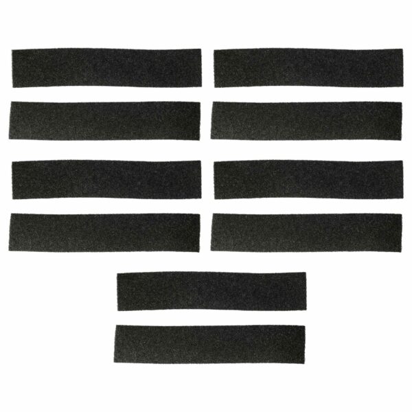 10x Filtros para Anel de Enchimento Miele 9688381, 9688380 - Substitutos para Secadora