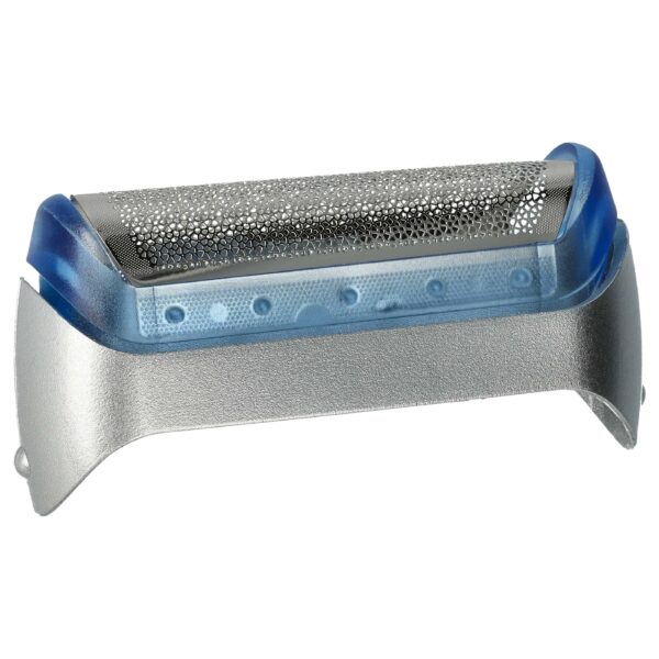 Lâmina de Barbear Braun 20S vhbw - Com Moldura, Prateado/Azul