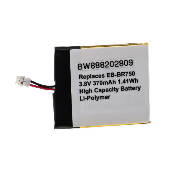 Bateria vhbw para Samsung Smartwatch EB-BR750ABE - 370 mAh 3.8 V Li-polymer