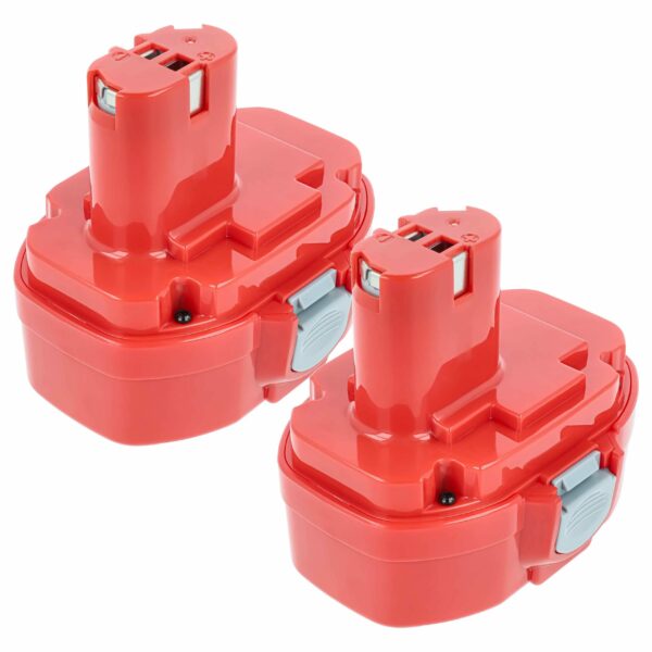 2x Bateria vhbw 18V 3000 mAh NiMH para Makita 1835, 1822, 1833, 1834, 1823, 1835F