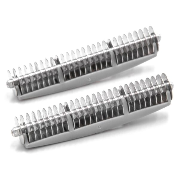 2x Bloco de Corte vhbw para Remington SP67, SP69, RBL 5002 - Prateado
