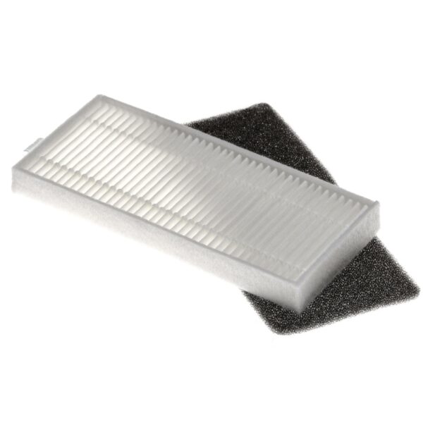 2x Filtro HEPA e Filtro de Espuma vhbw para Aspirador Robô Tesvor / Ecovacs BS280