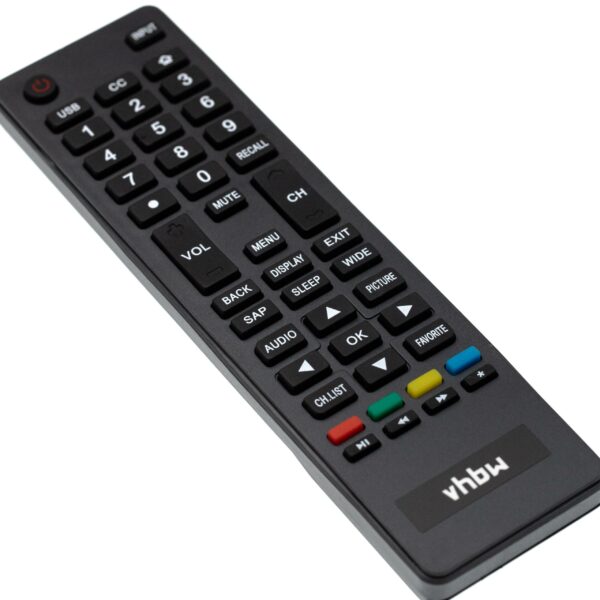 Telecomando vhbw para Haier HTR-A18M e TV Haier