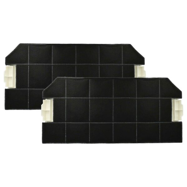 2x Filtro de Carvão Ativado de Substituição para Coifa Bosch DHZ3300 - 49,6 x 23 x 3 cm