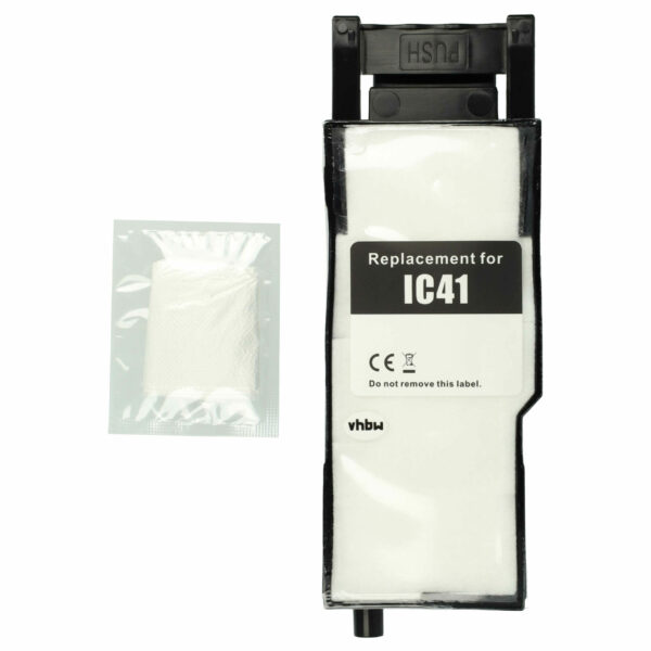 Recipiente de Tinta Residual vhbw compatível com Ricoh IC 41, 405783 para Impressoras Lanier - Preto