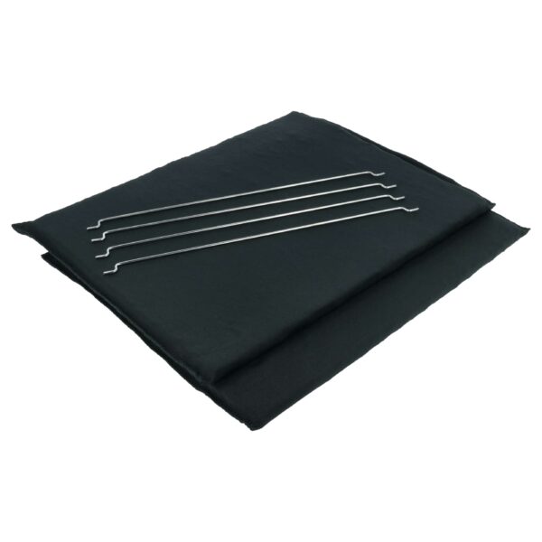 2x Filtro de Carvão Ativado para Coifas Miele DA 6890, Substitui DKF 22-1