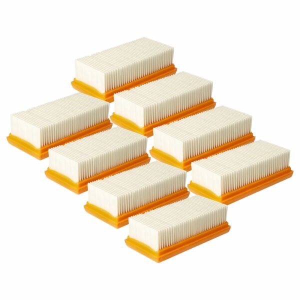 Pack 8 Filtros Plissados para Aspirador Makita - Compatível Flex 445.134