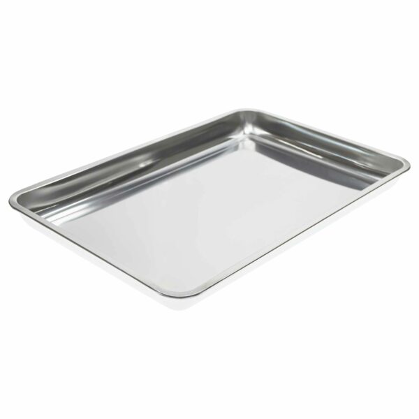Bandeja de Gordura em Aço Inoxidável vhbw - Compatível BGS 7892 - 9 L