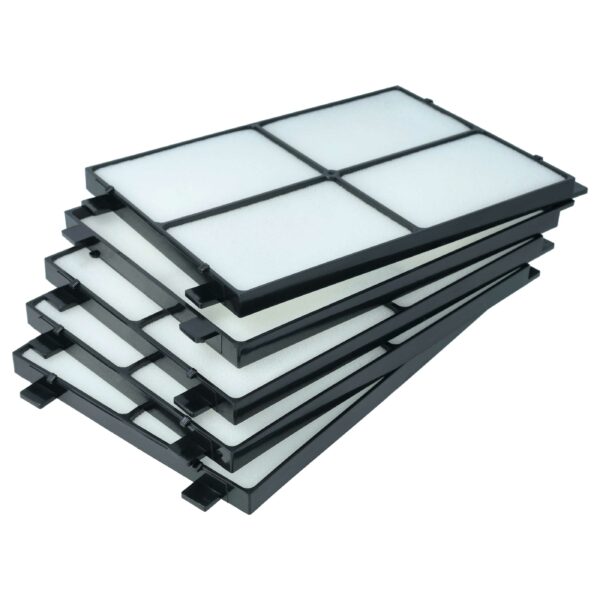 Conjunto de 5 Filtros de Ar ISO Coarse 45% compatível com Zehnder 990320575, 990320573