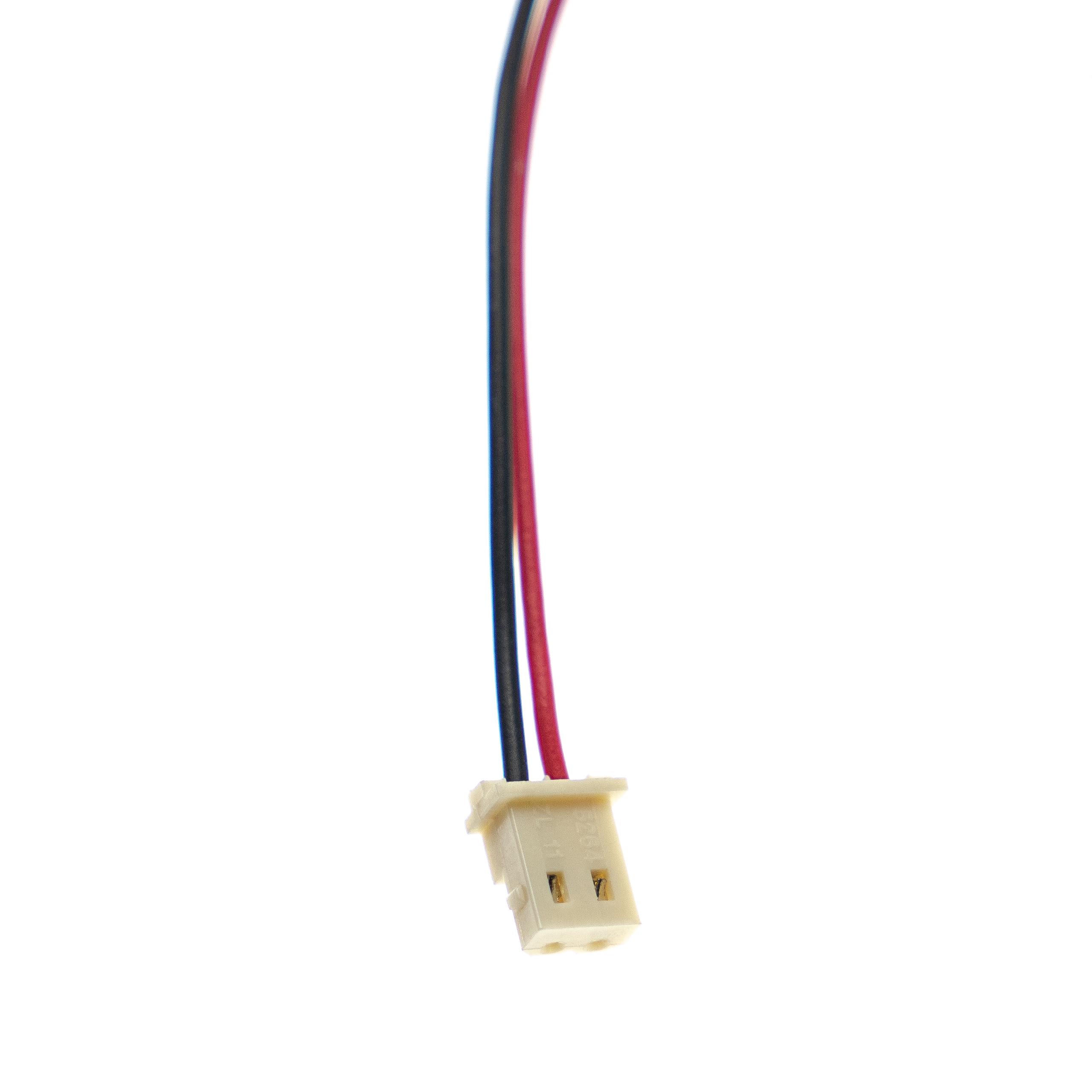 Bateria vhbw substitui Cobra 250BVHx6 230 mAh 7.2 V NiMH para sistema de alarme - Image 2