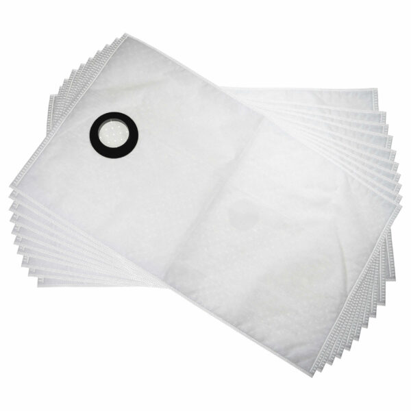 10x Sacos para Aspirador Makita 83132B8I - Microfibra vhbw
