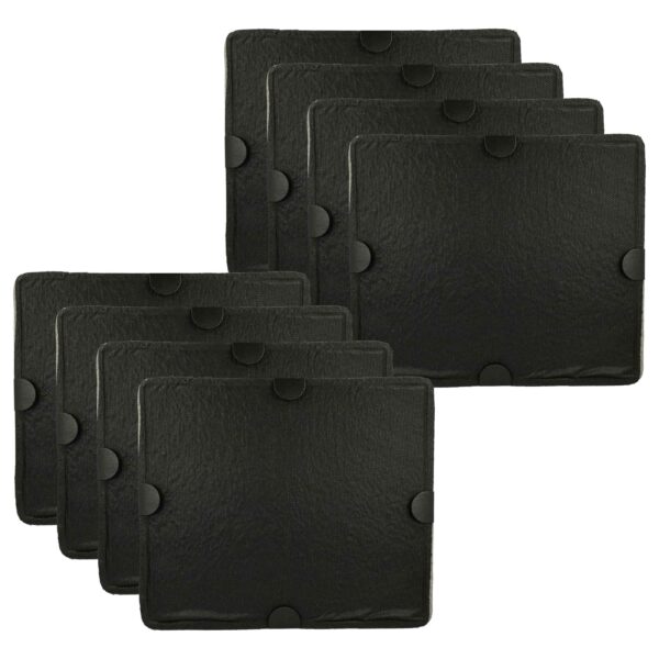 Filtro de Carvão Ativado vhbw para Coifa Miele - Pack 8 Unidades (29 x 24,5 x 2 cm)