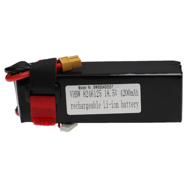 Bateria para Modelos em Escala - 4200 mAh 18.5 V Li-polímero, XT60