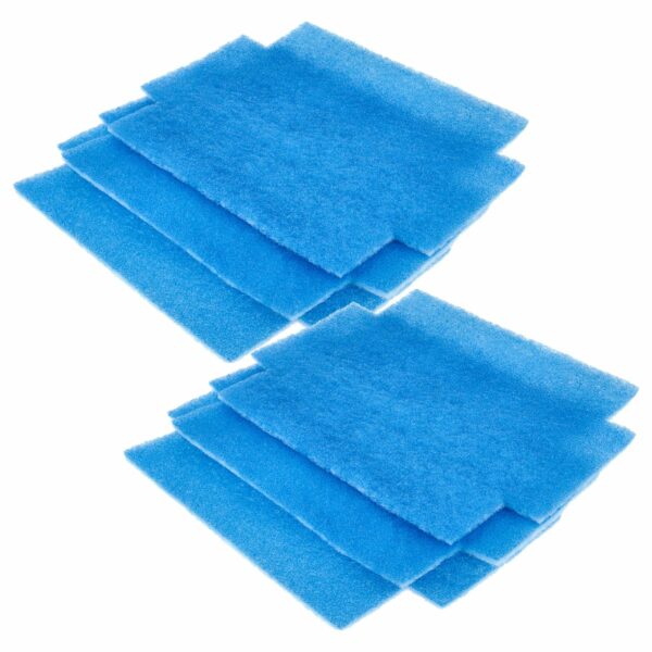 Conjunto de 6 Filtros para Limpador de Piscina Dolphin, Interline E40i - Filtro Fino 28.5 x 23 x 2.3 cm