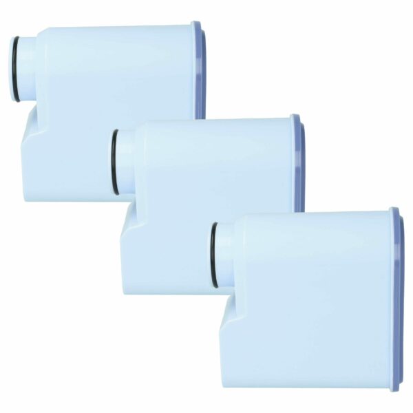 3x Filtro de Água vhbw para Máquinas de Café Philips - Azul Claro