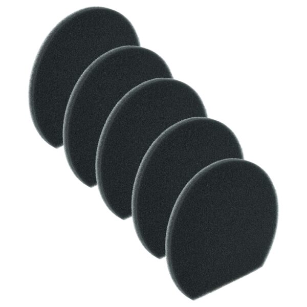 5x Filtro de Espuma Filterfoam Substitui Bosch 12022750 para Aspirador Bosch