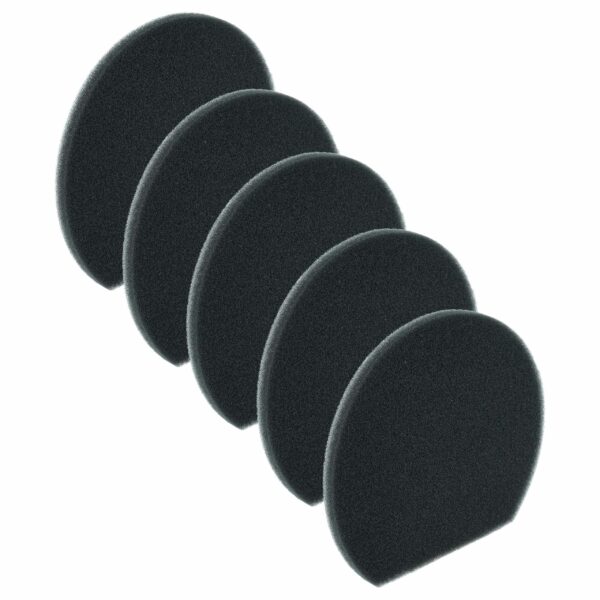 5x Filtro de Espuma Filterfoam Substitui Bosch 12022750 para Aspirador Bosch