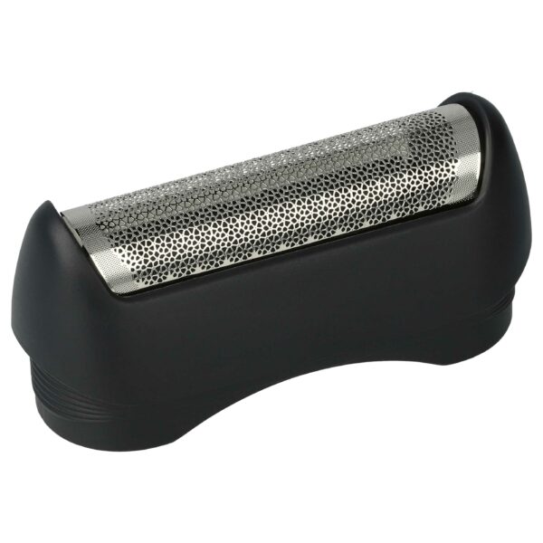 Lâmina de Barbear Braun 11B com Moldura - vhbw Preta/Prateada