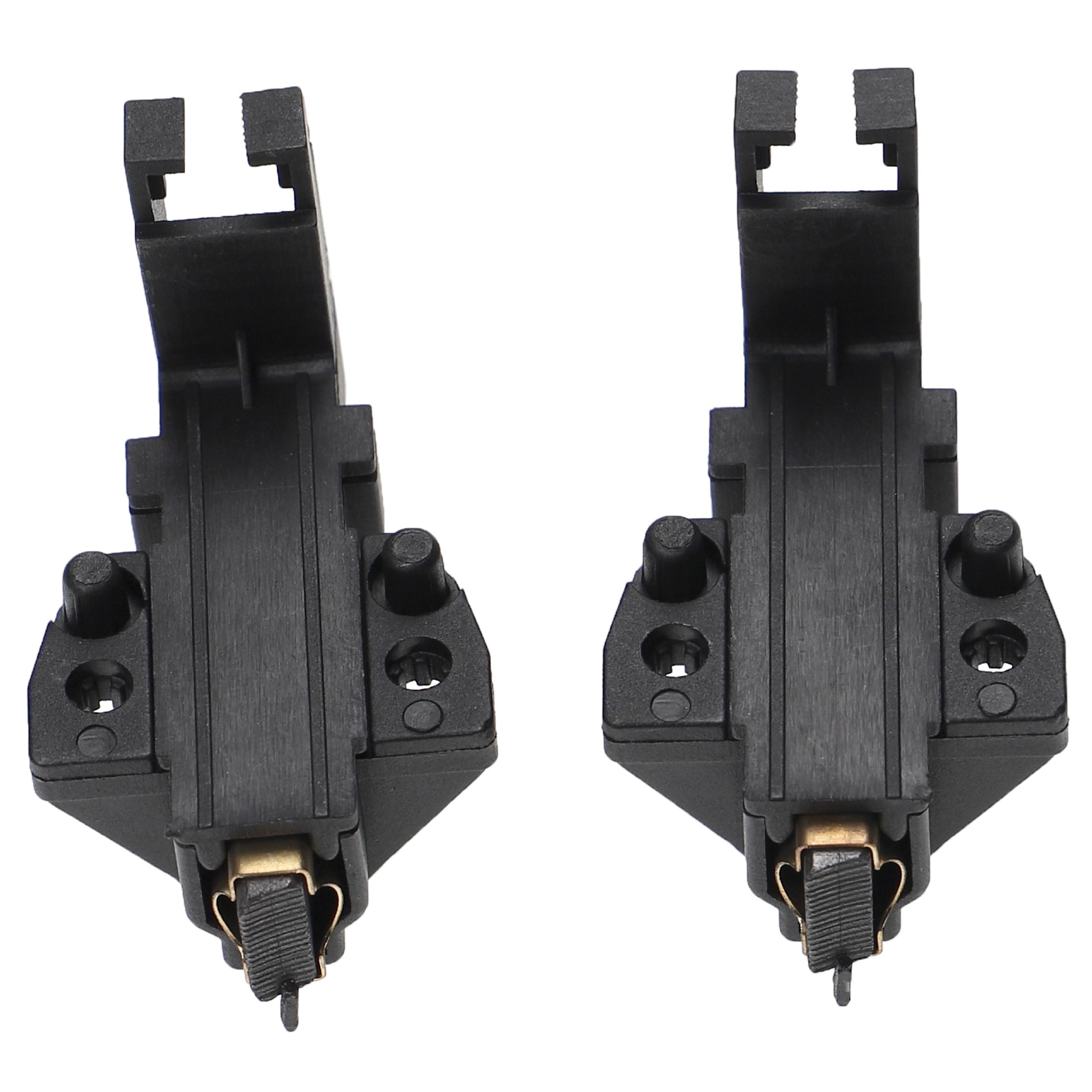 2x Escovas de Carvão vhbw Substituição para Bosch 151613, 00151614 para Máquina de Lavar - 5 x 12,5 x 32 mm