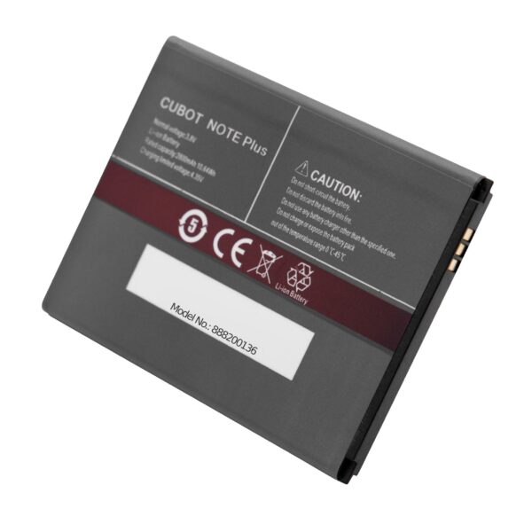 Bateria vhbw para Telemóvel Cubot Note Plus - 2800 mAh 3.8 V Li-Ion