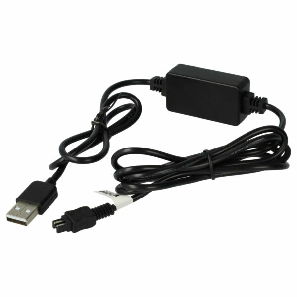 Cabo USB de Carregamento compatível com Sony AC-L200, AC-L200B, AC-L200C para Câmara, Vídeo e Camcorder - 200 cm