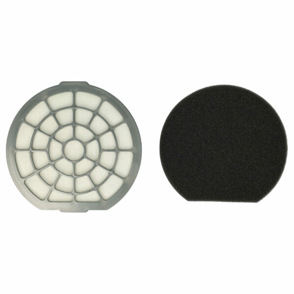 Filtro de dupla proteção do motor vhbw para Dirt Devil 5050001, 13.4 x 13.4 cm