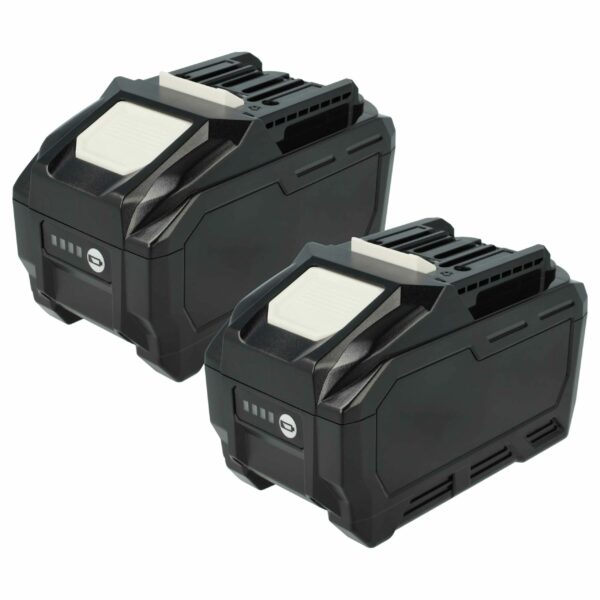 2x Bateria EXTENSILO compatível Makita 191L29-0, BL4020, BL4025, BL4040 - 6000 mAh, 40V, Li-Ion
