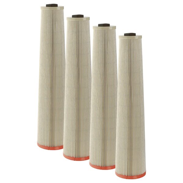 4x Filtros de Substituição vhbw para Aspirador Dustcontrol 42024, Classe HEPA 13