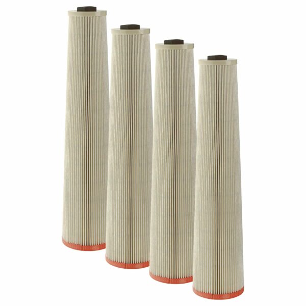 4x Filtros de Substituição vhbw para Aspirador Dustcontrol 42024, Classe HEPA 13