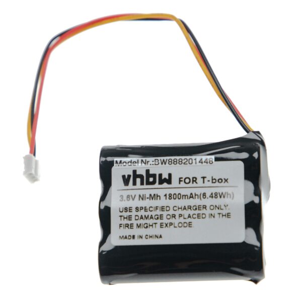 Bateria vhbw para Toniebox - 1800 mAh 3.6 V NiMH