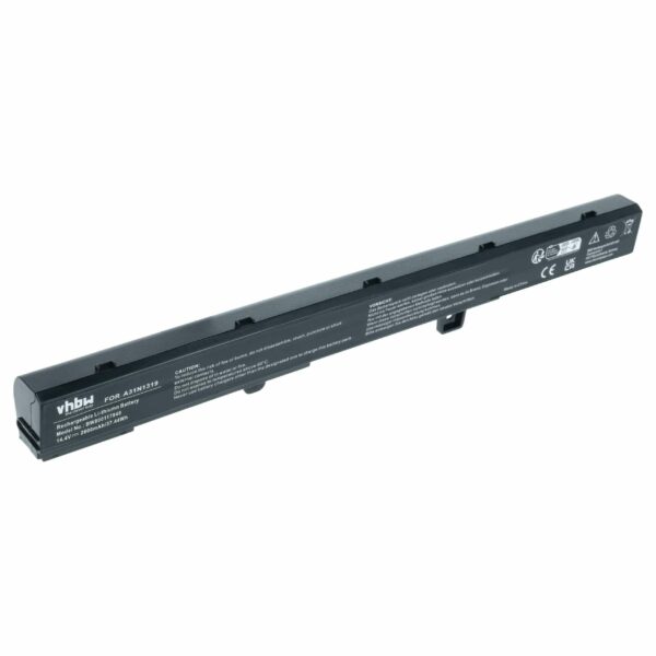 Bateria vhbw para Asus - 2600 mAh 14.4 V Li-Ion (substitui 0B110-00250100M)
