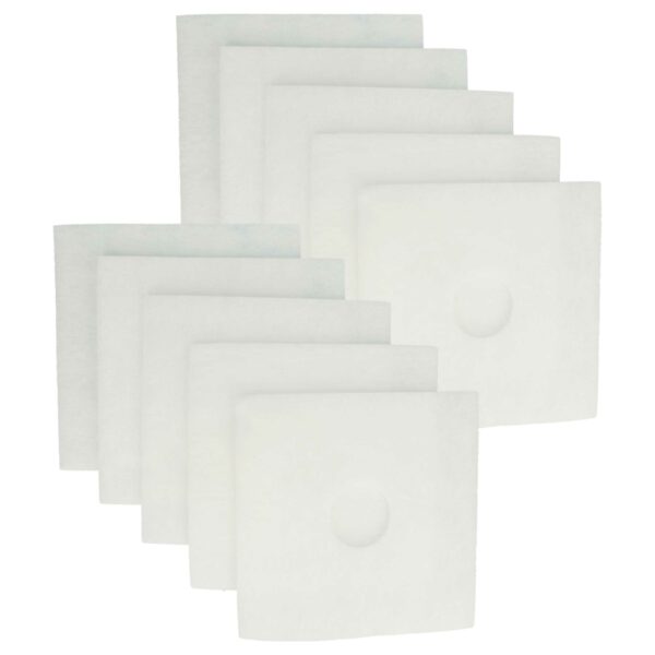 10x Filtro de Ar de Substituição vhbw para Ventilador Helios 00939
