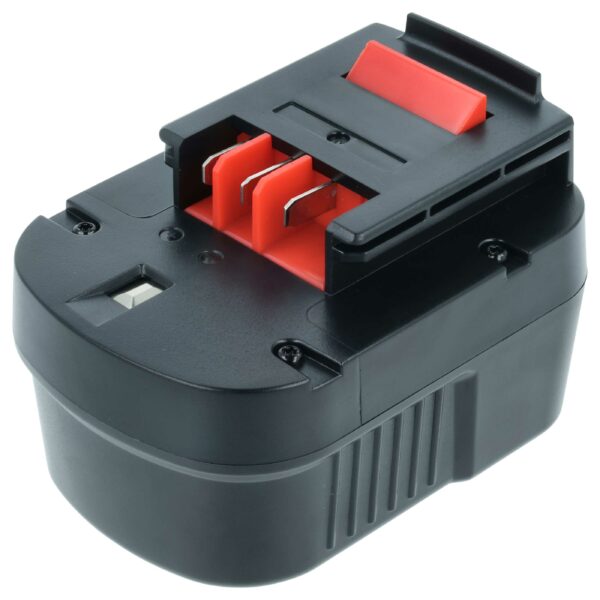 Bateria vhbw compatível com Black & Decker A12, A12-XJ, A12EX, A1712, A12E - 2000 mAh, 12 V, NiMH