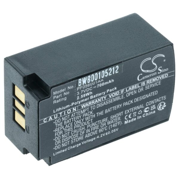 Bateria para Auscultador Wireless Parrot PF056001AA - vhbw 700 mAh 3.7 V Li-polímero