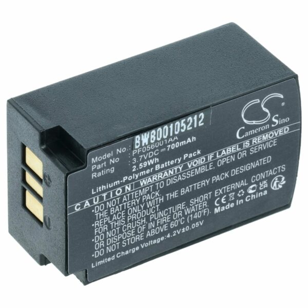 Bateria para Auscultador Wireless Parrot PF056001AA - vhbw 700 mAh 3.7 V Li-polímero