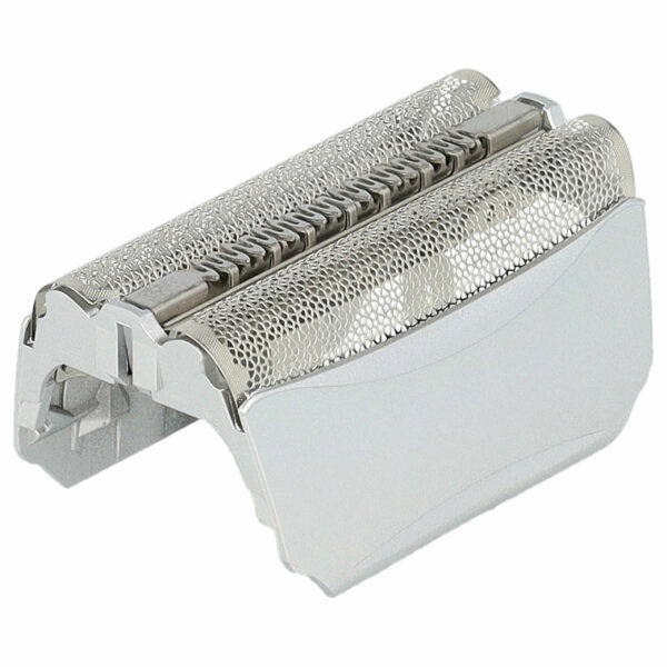 Lâmina de Barbear Dual vhbw para Braun 51S, 51B - com Moldura, Prateada