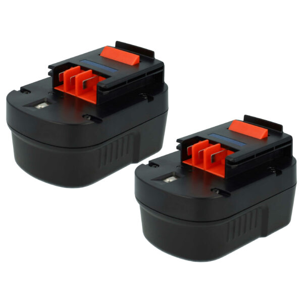 2x Baterias EXTENSILO NiMH 3300mAh 12V para Black & Decker A12, A1712