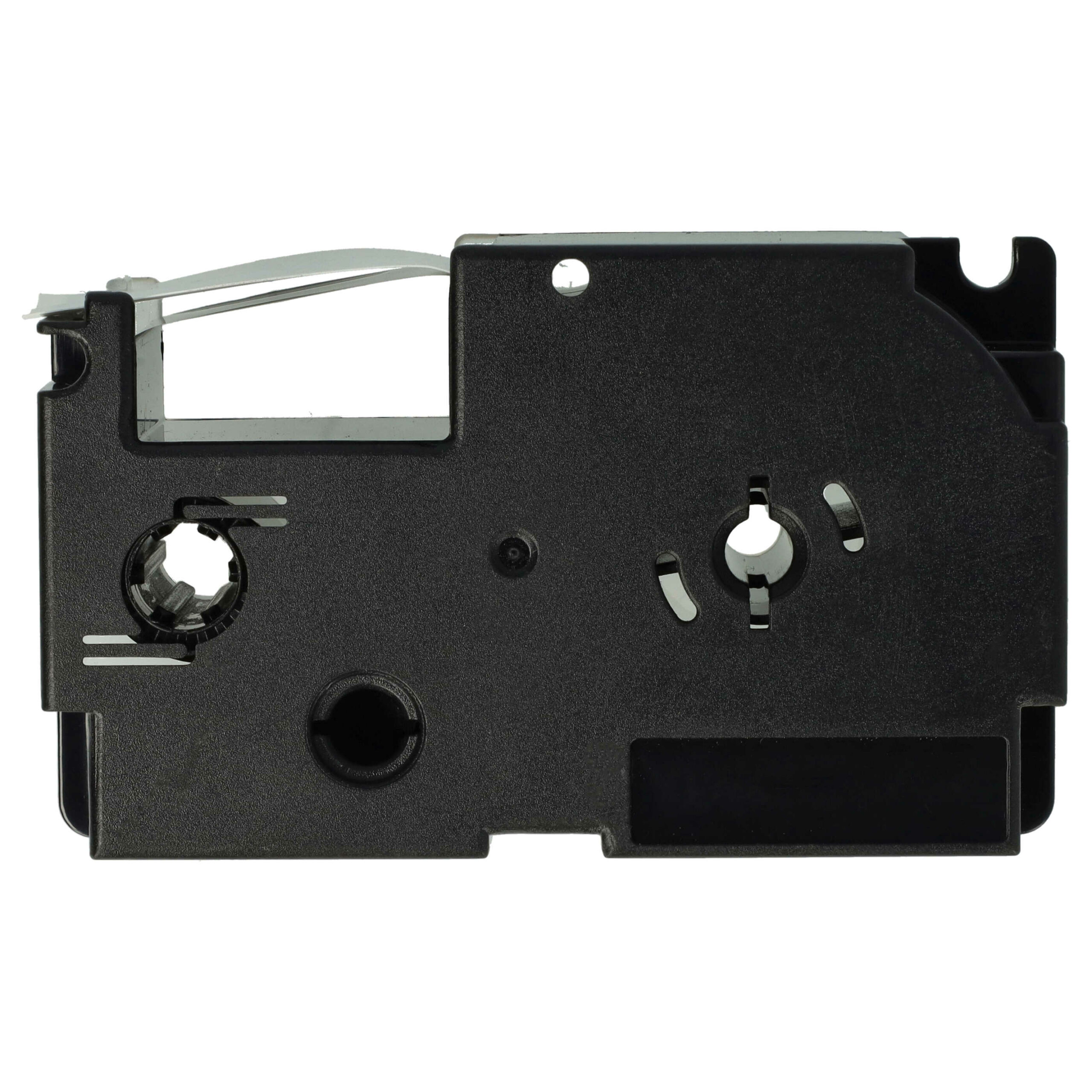 Fita de Etiquetas vhbw Substitui Casio XR-24WE, XR-24WE1 - 24 mm Preto sobre Branco - Image 2