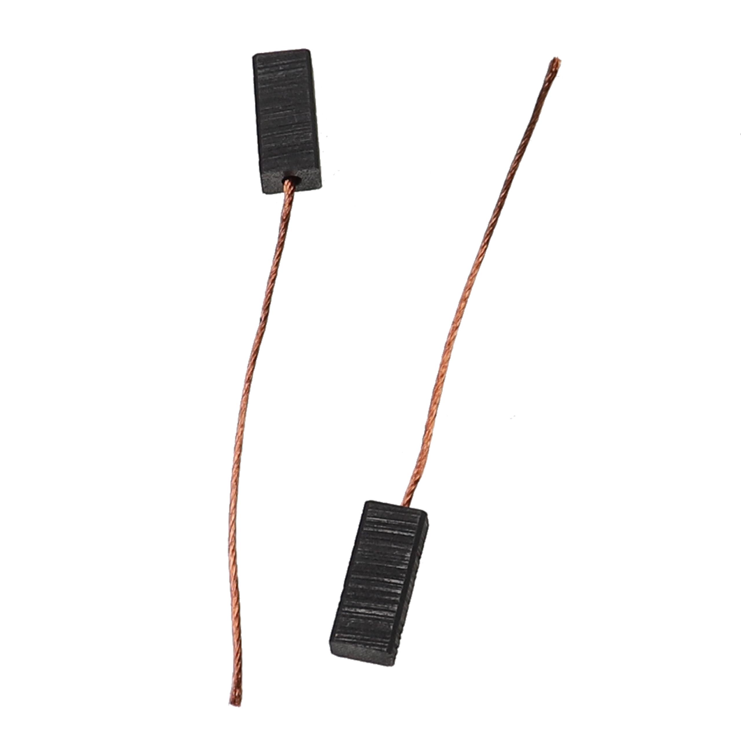 2x Escova de Carvão para Gerador CQ 16.770.206 - 4,6 x 6,35 x 15,4 mm - Image 2