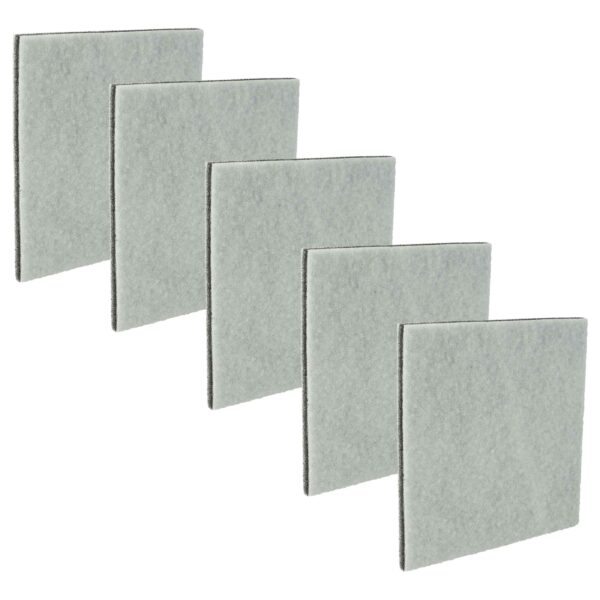 Conjunto de 5 Filtros de Motor para Aspirador Philips 13x13cm